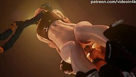 Jinx Gets Anal Fucked With Creampie