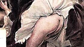 Erotic illustrations from the past from Japan and other Asian countries