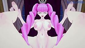 Perona and Carrot in One Piece POV Hentai