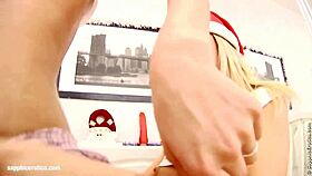 want to see this christmas pussy fingering lesbian scene by sapphix?