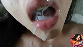 Asian Student, OMG, Getting Fucked Hard and Swallowing a Huge Cum Load in 4K!