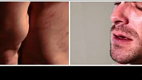 In this scene, the pornstar gets rimmed on the chair with bondage