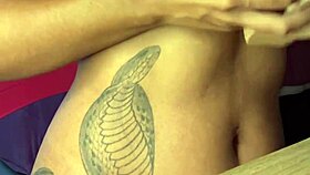 i lick this latina's pussy and make her cum with my monster cock