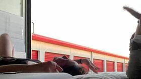 neighbor's wife fucks 19yo in uhaul truck