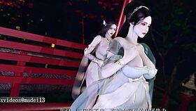 chinese style beauty seduced by thin old man in full video