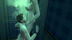 Stepmom Asks Son To Rub Her Back In 3D!