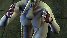 Cammy gets penetrated in all three holes, oh my!