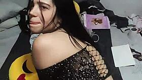 Beautiful Colombian Teen 18+ Gives Deepthroat And Ass Licking To Step-Uncle