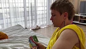 Gay Threesome at Twink Pajama Party Turns into Passionate No-Condom Fucking in Episode 614.