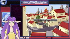 Avatar the last airbender four elements trainer part 21 showering azula