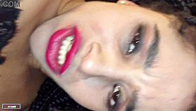 Latina brunette prepares her ass for intense anal fucking and creampie