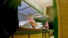 i gave a handjob in the hostel shared bathroom