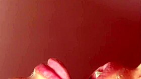 Little Latina Slut Sucks Cock and Cums in Mouth During Holiday POV