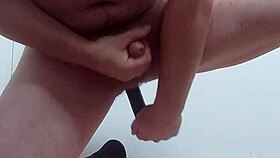 I Masturbate, Drink Sperm And Piss, Then Penetrate My Ass With A Toy!