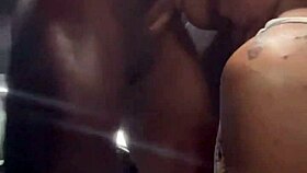 Intense Road Trip Cock Worship With Big Black Cock Face Fucking