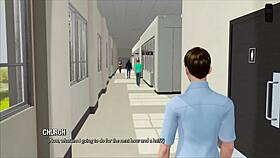 Mature curvy 3D cartoon character plays ripples full gameplay part 4