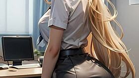 Malax Project: Lily Summers at Office