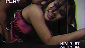 yo, got these cam-recorded VHS vids of petite Mexican babe moaning in doggystyle