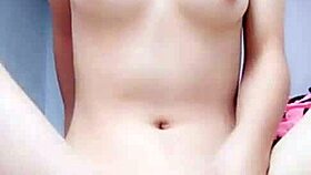 Asian Girl Helps Herself With Intense Pleasure?