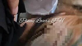 Asian couple's intimate moment in public mall fire exit, almost CAUGHT