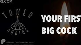 listen to your first big cock dirty talk audio story