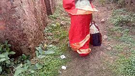 वाऊ, रुपाली बंगाली वाइफ के साथ फर्स्ट आउटडोर थ्रीसम वाइल्ड बेडरूम पार्टी में! बिलीव कर सकते हो?