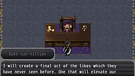 Playing Henteria Chronicles part 4, this Japanese anime hentai game is so hot with big ass tits in missionary.