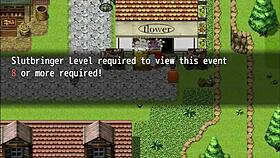 redhead girl saves boy from bandits in rebecca and the sword of nasty curses part 1