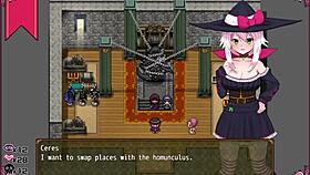 bruxinha se torna uma ninformaniaca e libera para todos da cidade ceres and the contract guild jogo hentai parte 9