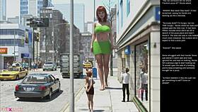 Check out episode 10 of big apple small gesture in 3d comics