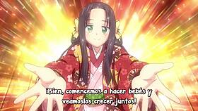 Nobunaga-Sensei Sucks Big Tits Of His Wife In Episode 12