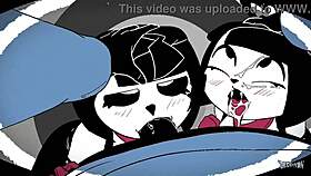 mime and dash hmv in cartoon hentai, she wondered aloud