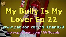 my bully is my lover with big tits in this anime hentai!