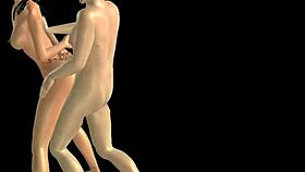 check out this animated girl giving blowjob then getting fucked from behind