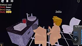 roblox guys getting it on in gay porno