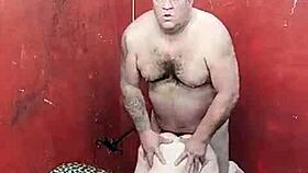 Stepdaughter of tiuzao constantly begs for hot milk deep in her back