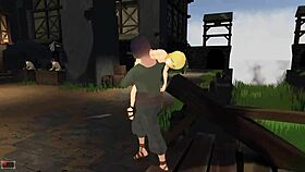 i explore the rumi project v 0 03 gameplay in this 3d cartoon anime.