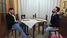 Straight friends throwing a party with neighbors 😎