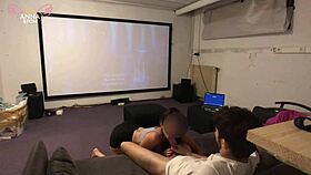 Stepsiblings Feel Intense Passion While Fucking During Disney Movie, Calling It Family Bonding