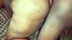 im the wide black ass lady getting doggystyle fucked by big black cock