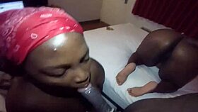 Throatpie Before Big Booty Threesome!