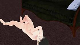 Leo anime girl strips in gravure