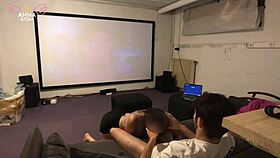 Stepsiblings Feel Intense Passion While Fucking During Disney Movie, Calling It Family Bonding