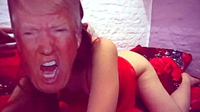 I fuck Donald Trump hard in gay hardcore
