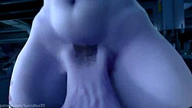 I love how 3D futa with huge cock fucks hard