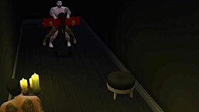 hey, gareth is back and fucking all his housemates in a wild group session