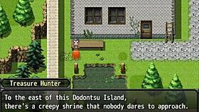 redhead girl saves boy from bandits in rebecca and the sword of nasty curses part 1