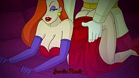 Hey, check Jessica Rabbit getting wild in this 3D sex game!