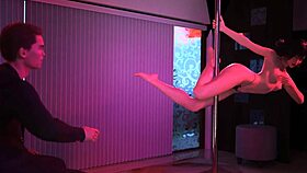 Raw Sex Scenes: Teacher Licks Student's Pussy with Strapon and Big Cock