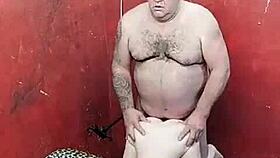 Stepdaughter of tiuzao constantly begs for hot milk deep in her back